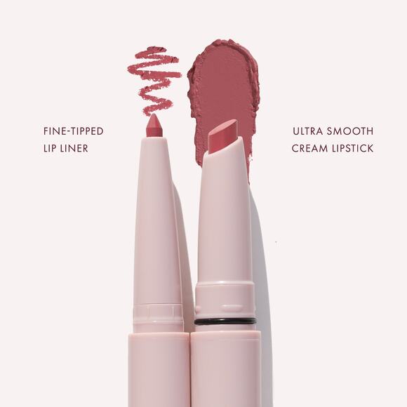 NWT Wander Beauty Women Lipsetter Dual Lipstick & Liner ,on the mauve-OS - Picture 1 of 3